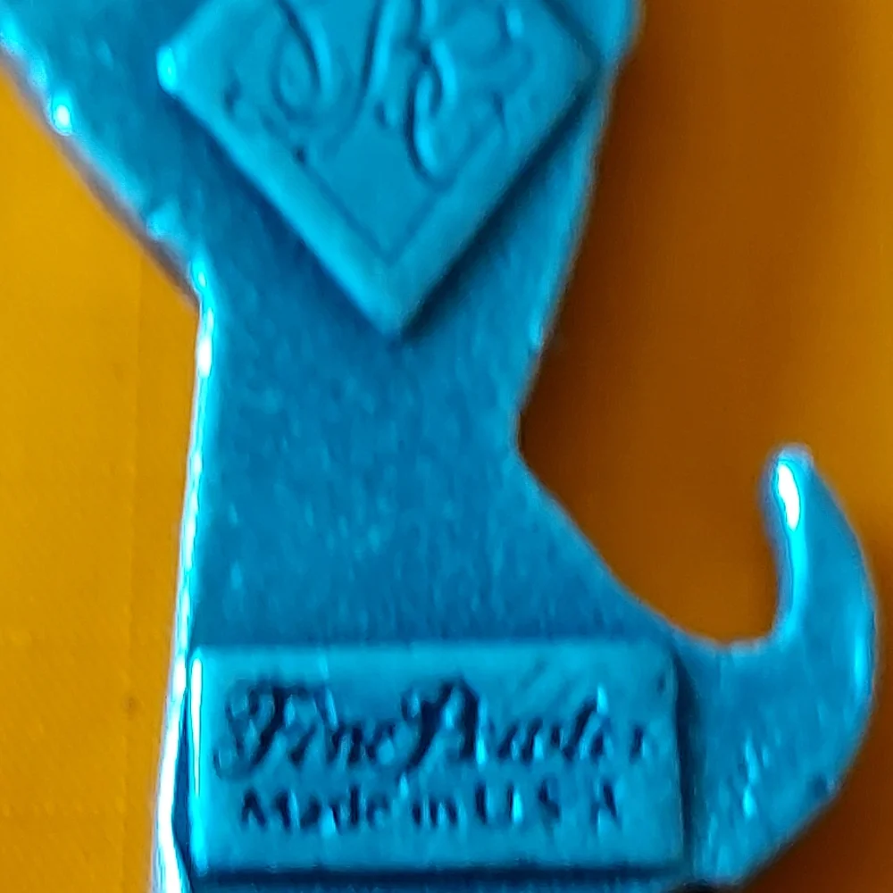 Set Of 3 Pewter Key Rings - Picture 4 of 11